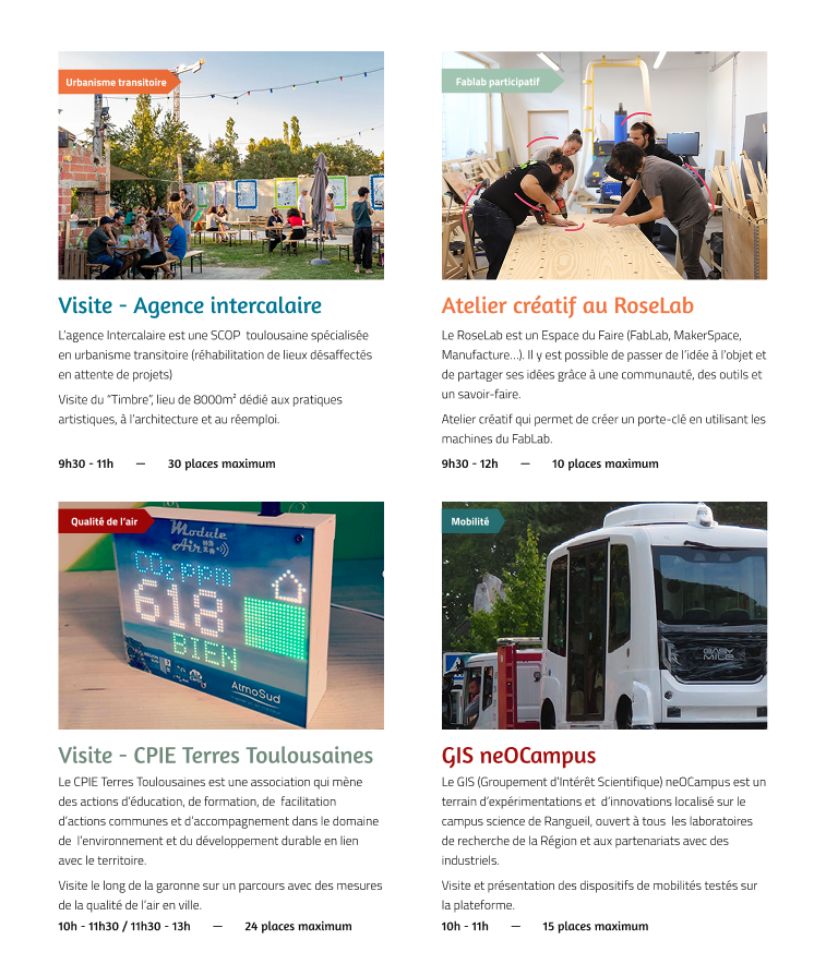 Presentation des activités